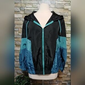 SweatyRocks Women's Lightweight Windbreaker Sport Jacket Coat Medium Athletic